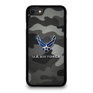 US AIR FORCE CAMO LOGO  iPhone SE 2020 Case Cover