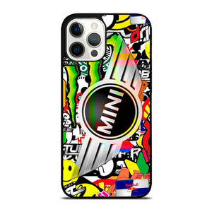 MINI COOPER STICKER BOMB iPhone 12 Pro Max Case Cover