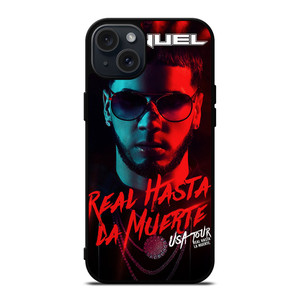 ANUEL AA RAPPER REAL HASTA LA MUERTE iPhone 15 Plus Case Cover