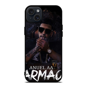 ANUEL AA REAL HASTA LA MUERTE RAPPER iPhone 15 Plus Case Cover