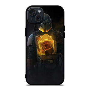 BABY YODA AND THE MANDALORIAN 4 iPhone 15 Plus Case Cover
