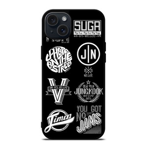 BANGTAN BOYS BTS KPOP LOGO iPhone 15 Plus Case Cover BANGTAN BOYS BTS KPOP LOGO iPhone 15 Plus Case Cover