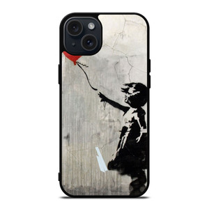 BANKSY BALLOON GIRL iPhone 15 Plus Case Cover