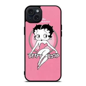 BETTY BOOP PINK iPhone 15 Plus Case Cover