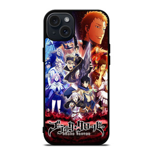 BLACK CLOVER CHARACTERS iPhone 15 Plus Case Cover