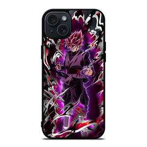 BLACK GOKU SUPER SAIYAN ROSE iPhone 15 Plus Case Cover BLACK GOKU SUPER SAIYAN ROSE iPhone 15 Plus Case Cover