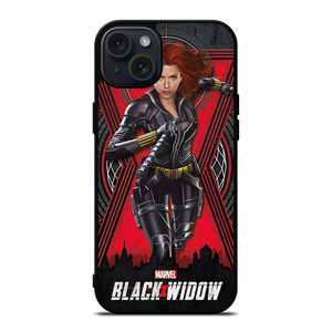 BLACK WIDOW MARVEL HERO iPhone 15 Plus Case Cover BLACK WIDOW MARVEL HERO iPhone 15 Plus Case Cover