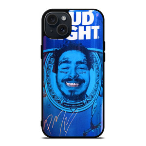 BUD LIGHT BEER POST MALONE iPhone 15 Plus Case Cover