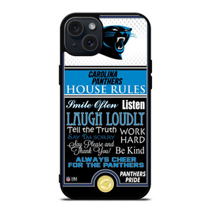 CAROLINA PANTHERS PRIDE iPhone 15 Plus Case Cover