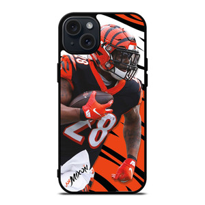 CINCINNATI BENGALS JOE MIXON iPhone 15 Plus Case Cover CINCINNATI BENGALS JOE MIXON iPhone 15 Plus Case Cover