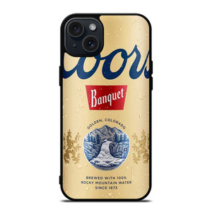 COORS BANQUET BEER iPhone 15 Plus Case Cover