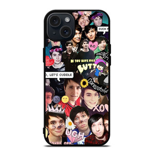 DAN AND PHIL COLLAGE 3 iPhone 15 Plus Case Cover DAN AND PHIL COLLAGE 3 iPhone 15 Plus Case Cover