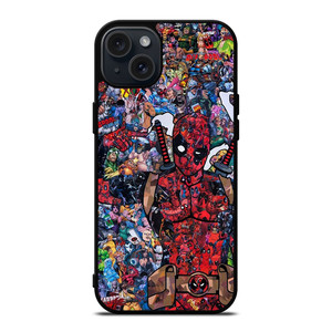 DEADPOOL TEAM COLLAGE iPhone 15 Plus Case Cover