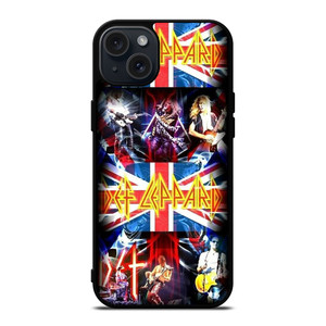 DEF LEPPARD MEMBERS iPhone 15 Plus Case Cover