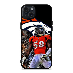 DENVER BRONCOS VON MILLER iPhone 15 Plus Case Cover