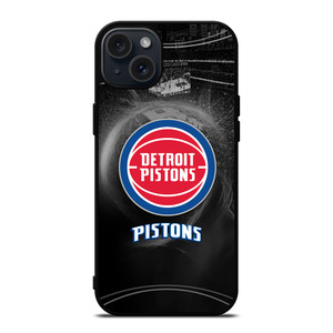 DETROIT PISTONS NBA LOGO iPhone 15 Plus Case Cover
