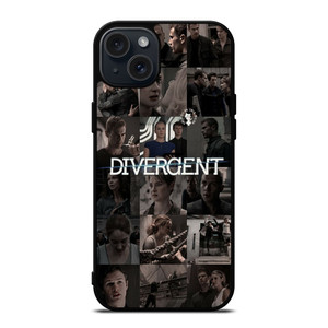 DIVERGENT COLLAGE iPhone 15 Plus Case Cover DIVERGENT COLLAGE iPhone 15 Plus Case Cover