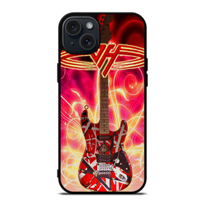 EDDIE VAN HALEN VH GUITAR iPhone 15 Plus Case Cover EDDIE VAN HALEN VH GUITAR iPhone 15 Plus Case Cover