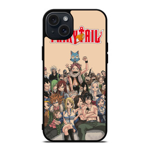 FAIRY TAIL ANIME CHARACTER iPhone 15 Plus Case Cover FAIRY TAIL ANIME CHARACTER iPhone 15 Plus Case Cover