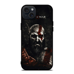 GOD OF WAR KRATOS ART iPhone 15 Plus Case Cover