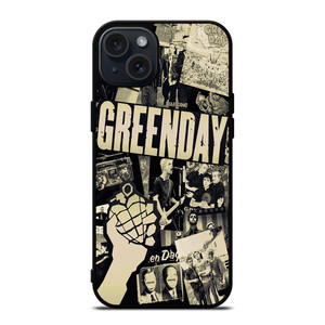 GREEN DAY ROCK BAND iPhone 15 Plus Case Cover