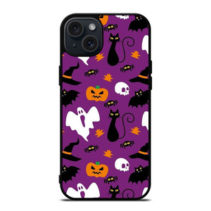 HALLOWEEN PATTERN CUTE 2 iPhone 15 Plus Case Cover HALLOWEEN PATTERN CUTE 2 iPhone 15 Plus Case Cover