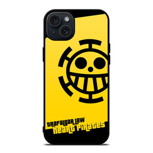 HEART PIRATES TRAFALGAR LAW ONE PIECE iPhone 15 Plus Case Cover