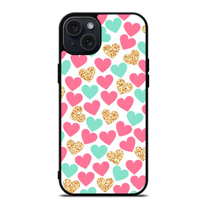 HEARTS AESTHETIC iPhone 15 Plus Case Cover