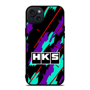 HKS RETRO LOGO iPhone 15 Plus Case Cover