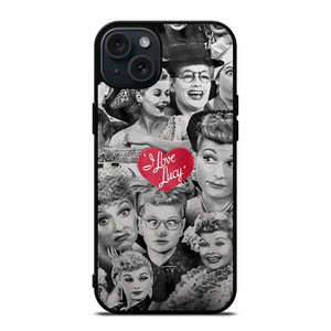 I LOVE LUCY COLLAGE iPhone 15 Plus Case Cover I LOVE LUCY COLLAGE iPhone 15 Plus Case Cover