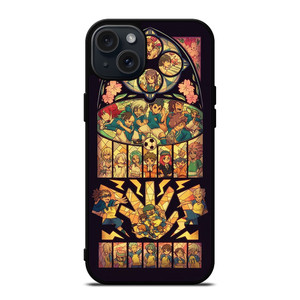 INAZUMA ELEVEN STAINED GLASS iPhone 15 Plus Case Cover