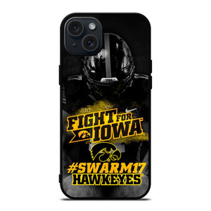 IOWA HAWKEYES FIGHT iPhone 15 Plus Case Cover