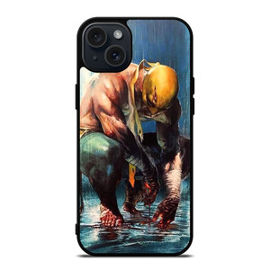 IRON FIST MARVEL ART iPhone 15 Plus Case Cover IRON FIST MARVEL ART iPhone 15 Plus Case Cover