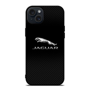JAGUAR CARBON LOGO iPhone 15 Plus Case Cover JAGUAR CARBON LOGO iPhone 15 Plus Case Cover