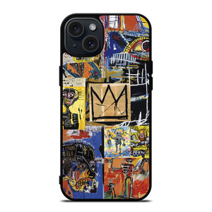 JEAN MICHEL BASQUIAT ART 3 iPhone 15 Plus Case Cover