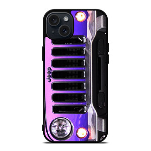 JEEP WRANGLER PURPLE iPhone 15 Plus Case Cover JEEP WRANGLER PURPLE iPhone 15 Plus Case Cover