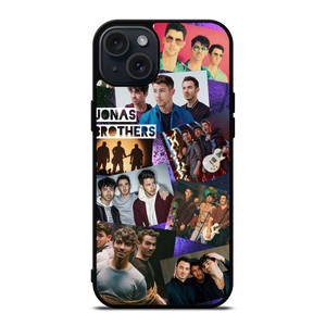 JONAS BROTHERS COLLAGE iPhone 15 Plus Case Cover