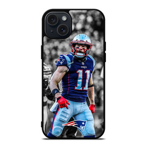 JULIAN EDELMAN PATRIOTS 11 iPhone 15 Plus Case Cover JULIAN EDELMAN PATRIOTS 11 iPhone 15 Plus Case Cover