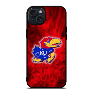 KANSAS JAYHAWKS LOGO iPhone 15 Plus Case Cover KANSAS JAYHAWKS LOGO iPhone 15 Plus Case Cover