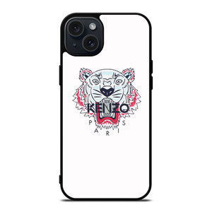KENZO PARIS WHITE iPhone 15 Plus Case Cover