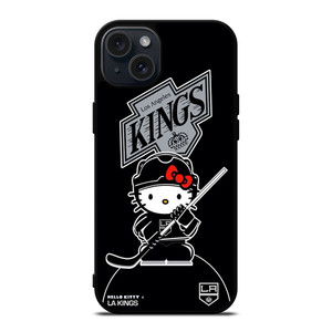 LA KINGS HELLO KITTY 1 iPhone 15 Plus Case Cover LA KINGS HELLO KITTY 1 iPhone 15 Plus Case Cover