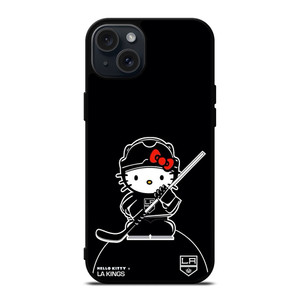 LA KINGS HELLO KITTY 2 iPhone 15 Plus Case Cover LA KINGS HELLO KITTY 2 iPhone 15 Plus Case Cover