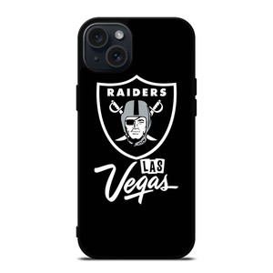 LAS VEGAS RAIDERS ICON iPhone 15 Plus Case Cover
