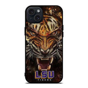 LSU TIGERS THE TIGERS iPhone 15 Plus Case Cover LSU TIGERS THE TIGERS iPhone 15 Plus Case Cover