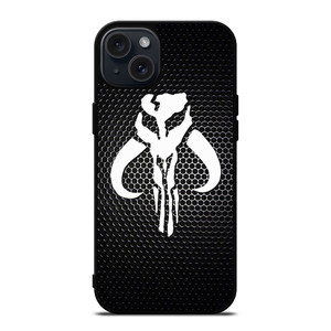 MANDALORIAN METAL ICON iPhone 15 Plus Case Cover