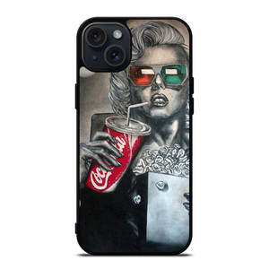 MARILYN MONROE COLA iPhone 15 Plus Case Cover MARILYN MONROE COLA iPhone 15 Plus Case Cover