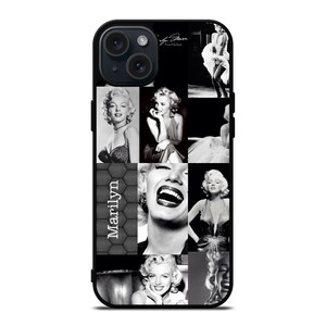 MARILYN MONROE PHOTO COLLAGE iPhone 15 Plus Case Cover