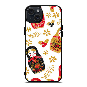 MATRYOSHKA RUSSIAN NESTING DOLLS iPhone 15 Plus Case Cover