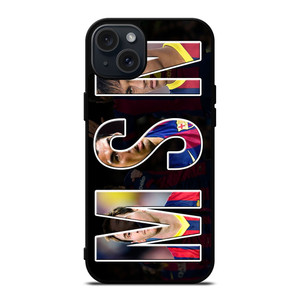 MESSI SUAREZ NEYMAR MSN 2 iPhone 15 Plus Case Cover MESSI SUAREZ NEYMAR MSN 2 iPhone 15 Plus Case Cover