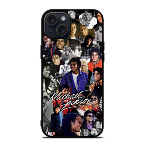 MICHAEL JACKSON COLLAGE iPhone 15 Plus Case Cover